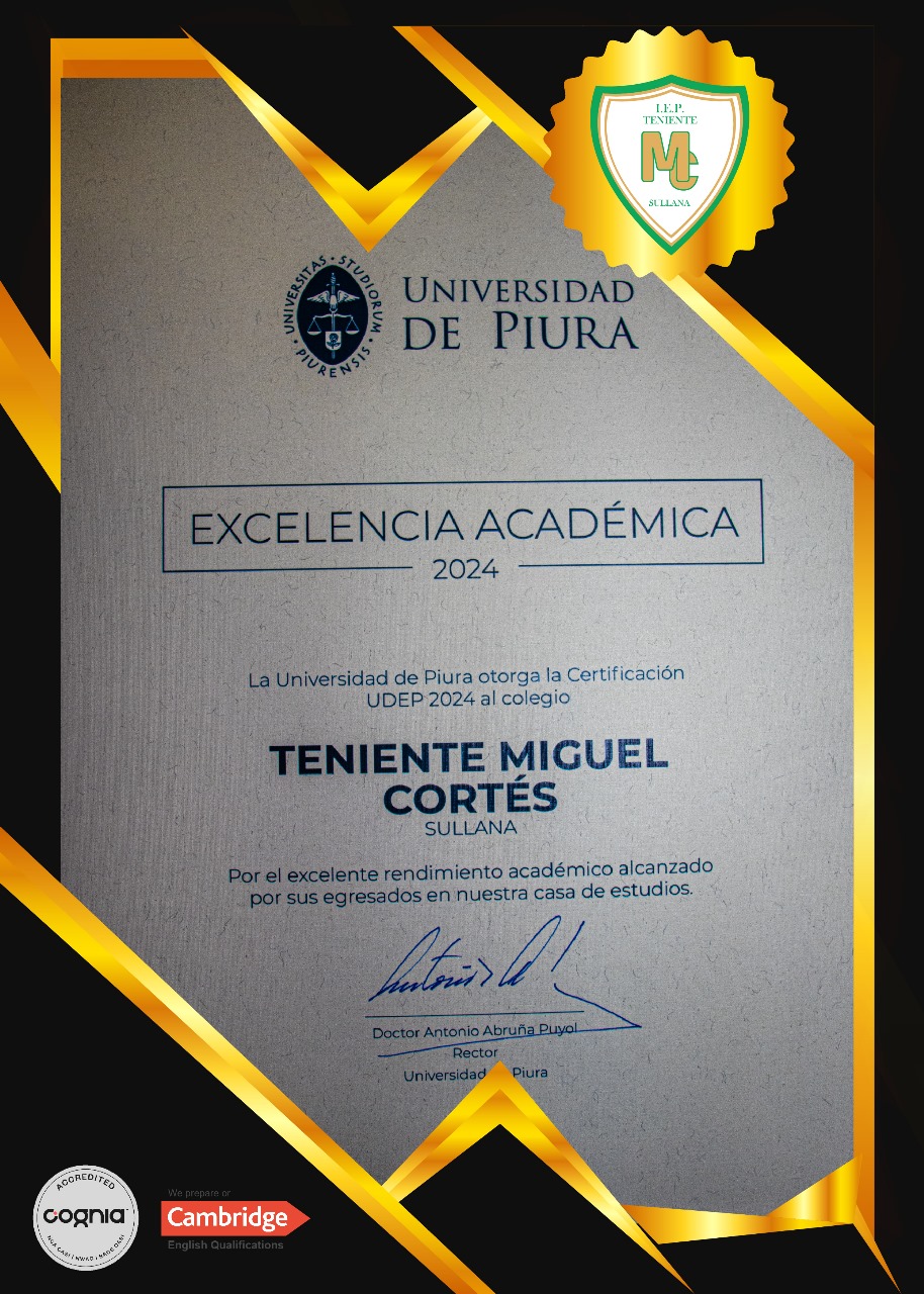 Reconocimiento UDEP